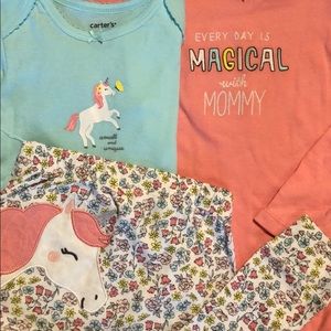 Carter’s Unicorn Baby Set